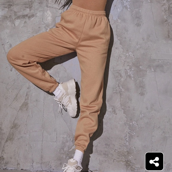 PLT Taupe Sweat Pant Joggers - Picture 2 of 2